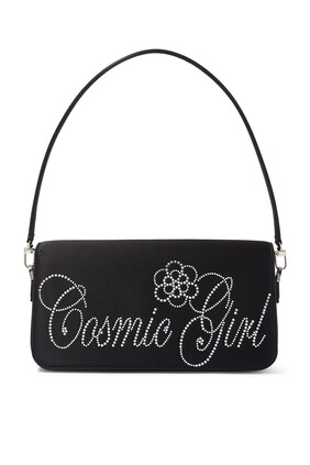 Cosmic Girl Satin Shoulder Bag